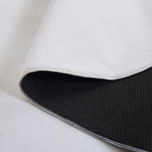 Safavieh Loft Elegant Area Rug – Modern Solid Design, Durable Polyester, Washable, Slip-resistant Backing Ivory Polyester Lft315a-68