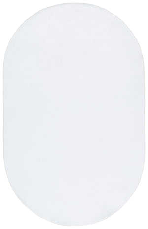 Safavieh Loft Elegant Area Rug – Modern Solid Design, Durable Polyester, Washable, Slip-resistant Backing Ivory Polyester Lft315a-68