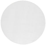 Safavieh Loft 315 Power Loomed Solid & Tonal Rug Ivory 6' x 6' Round