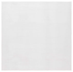 Safavieh Loft 315 Power Loomed Solid & Tonal Rug Ivory 6' x 6' Square