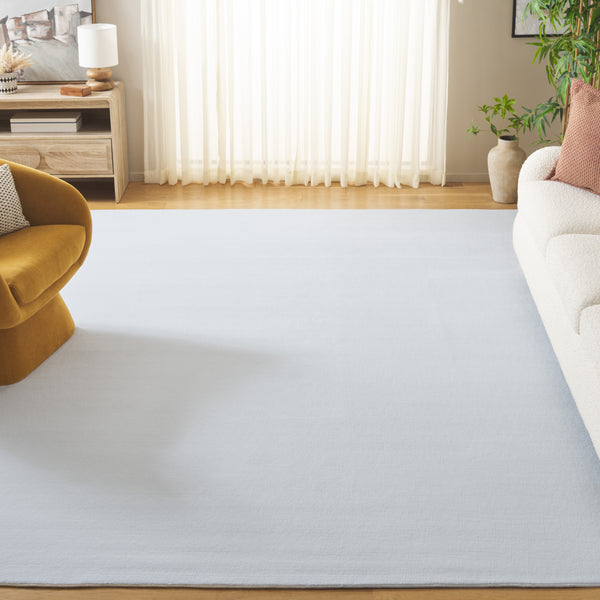 Safavieh Loft Elegant Area Rug – Modern Solid Design, Durable Polyester, Washable, Slip-resistant Backing Ivory Polyester Lft315a-68