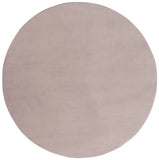 Safavieh Loft 315 Power Loomed Solid & Tonal Rug Taupe 6' x 6' Round