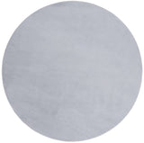 Safavieh Loft 315 Power Loomed Solid & Tonal Rug Grey 6' x 6' Round