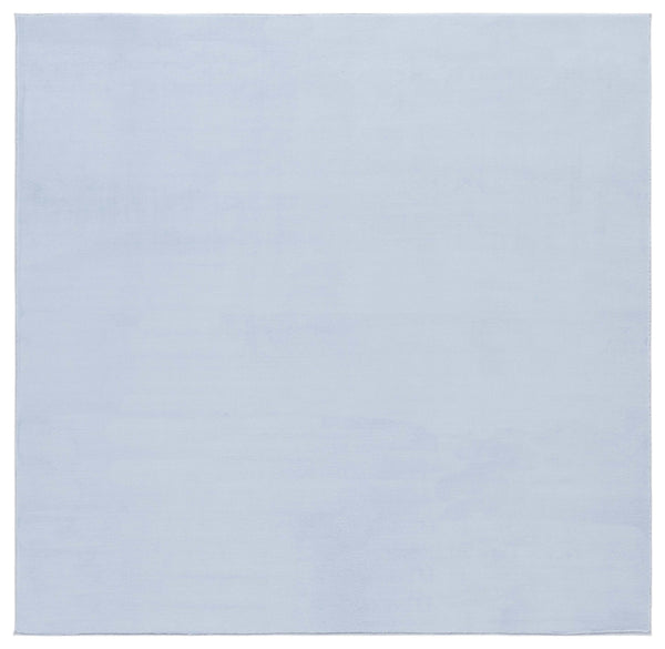 Safavieh Loft 315 Power Loomed Solid & Tonal Rug Light Blue 6' x 6' Square