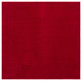 Safavieh Loft 315 Power Loomed Solid & Tonal Rug Red 6' x 6' Square