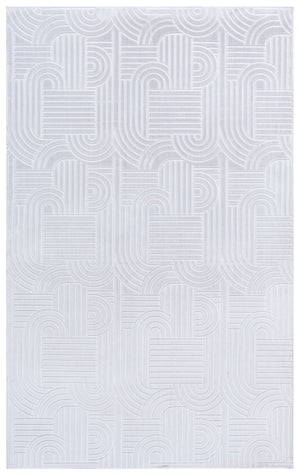 Safavieh Loft Low-Profile Greige Area Rug — Sleek 1/4" Pile, Power-Loomed Polyester For Durable Modern Style 3'-0" x 5'-0" LFT601F-3