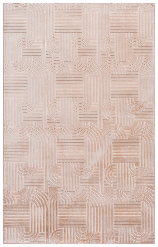 Safavieh Loft Light Brown Runner Rug For Hallways — Low‑Profile Power‑Loomed Polyester, Durable & Soft Underfoot 2'-3" x 8'-0" LFT601T-28