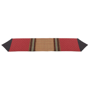 Hiend Accents Bayfield Runner - Elegant Houndstooth Design For Stylish Home Decor And Easy Maintenance Multi 100% Polyester Lg1905r