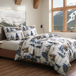 Hiend Accents Acadia Reversible Comforter Set - Transform Your Bedroom With Nature-inspired Elegance And Comfort Copper Face And Back, 100% Cotton,Fill, 100% Polyester Lg2315-tw-cp