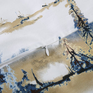 Hiend Accents Acadia Reversible Comforter Set - Transform Your Bedroom With Nature-inspired Elegance And Comfort Copper Face And Back, 100% Cotton,Fill, 100% Polyester Lg2315-tw-cp