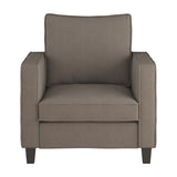 Georgia Taupe Fabric Accent Chair
