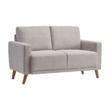 CorLiving Clara 2 Seat Sofa Loveseat Light Grey LGA-552-L