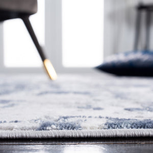 Safavieh Lagoon 182 Power Loomed Contemporary Rug Grey / Blue LGN182G-4