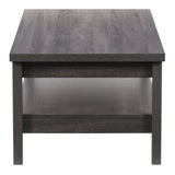 CorLiving Hollywood Dark Grey Coffee Table with Drawers Dark Grey LHW-710-C