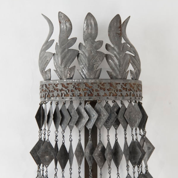 Zentique Nicia Solid Iron Wall Sconce, 34" Tall Elegant Ambient Lighting for Hallways, Entryways, Bedsides LI-05-121