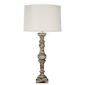 Zentique Agatha Birch Wood Lamp — Slim Vertical Scandinavian Accent Light, Warm Diffused Glow for Cozy Rooms LI-05-49S