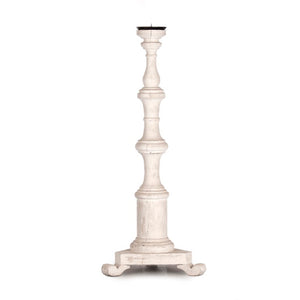 Zentique Laura Birch Candle Stick Accent — Tall Tapered Decor (13x31x13) for Mantels, Tables, Rustic-Modern Vibe LI-S10-04-26