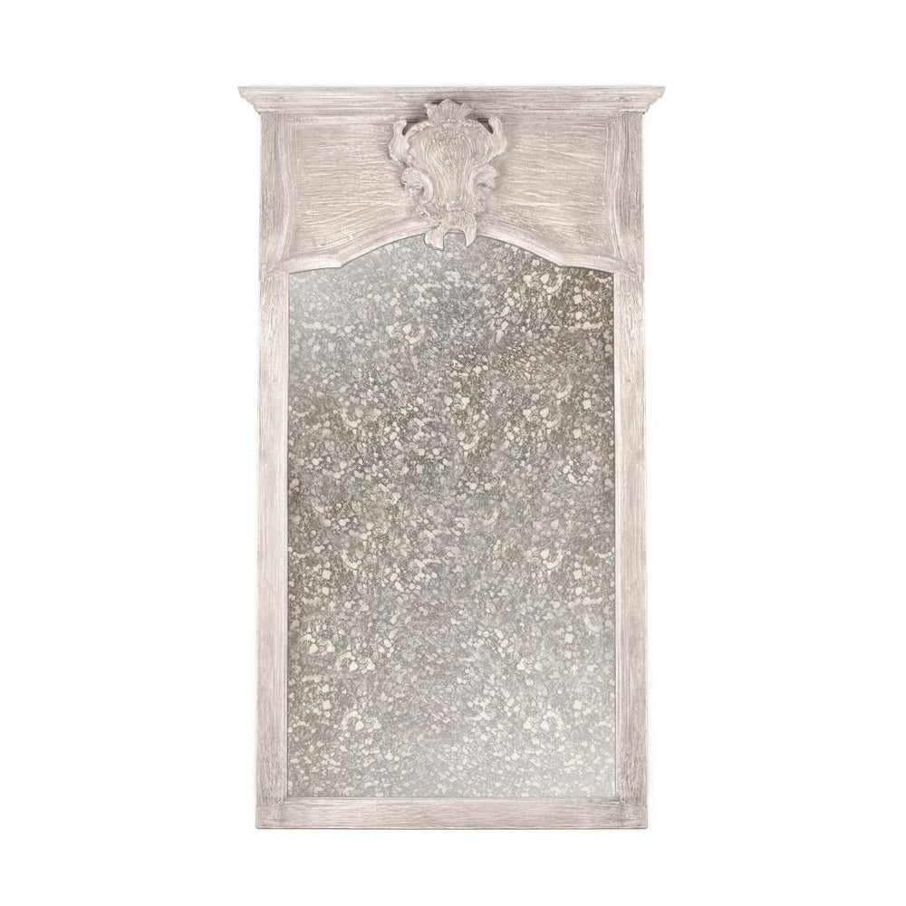 Zentique Herbert Mirror - Chic Grey Wash Accent Piece For Modern Elegance In Every Room Of Your Home Grey Wash Pine,Poplar Li-s10-17-29