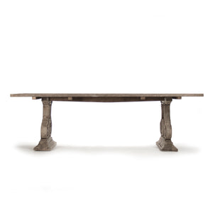Toby Dining Table Weathered LI-S10-25-59 Zentique