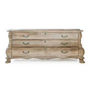 Zentique Limoges Chest solid beech & elm storage chest W75 H32 D25cm — classic silhouette, durable finish, versatile décor LI-S10-26-27