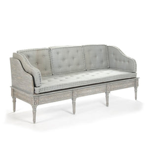 Zentique Tereza Birch & Pine Bench — Scandinavian Minimalist Entryway Seating, Compact Durable Accent Piece LI-S12-21-85
