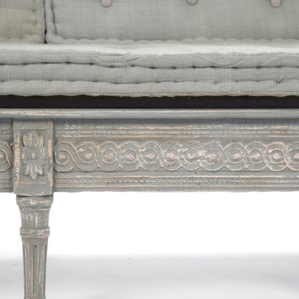 Zentique Tereza Birch & Pine Bench — Scandinavian Minimalist Entryway Seating, Compact Durable Accent Piece LI-S12-21-85