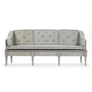 Zentique Tereza Birch & Pine Bench — Scandinavian Minimalist Entryway Seating, Compact Durable Accent Piece LI-S12-21-85