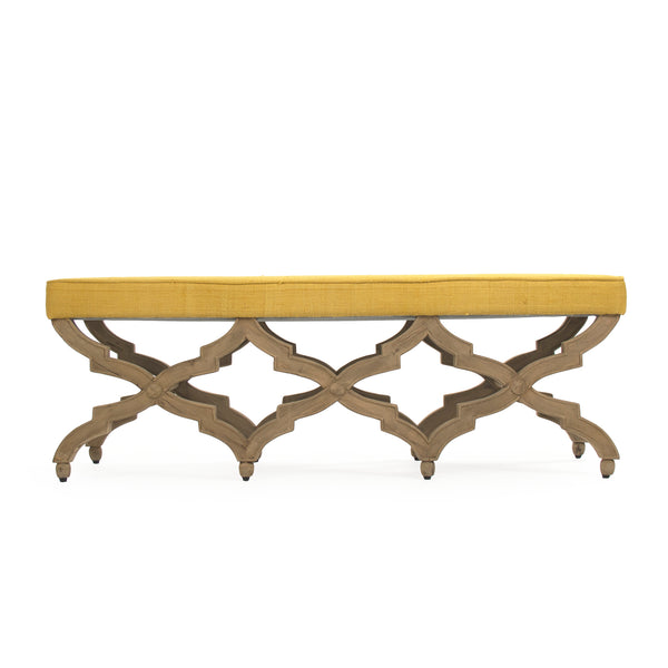 Judith Bench (Yellow) Zentique