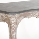 Reuben Table Distressed Grey Top, Distressed Base LI-S13-26-87 Zentique