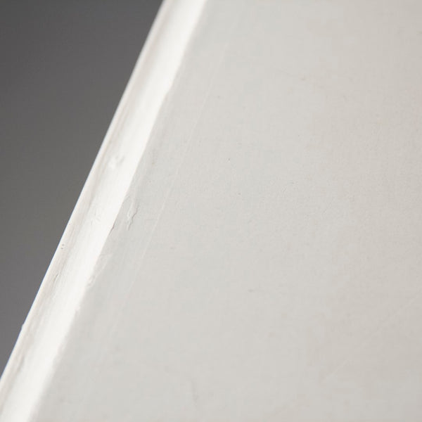 Lucien Table White Top, Distressed Blue Grey Base LI-S13-26-89 Zentique