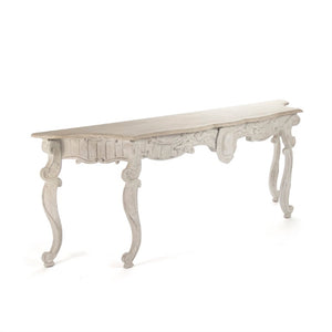 Zentique Abraham Expandable Birch & Elm Table — Modern, Durable Dining or Console Surface with Smooth Protective Finish LI-S13-26-92