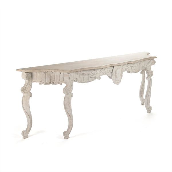 Zentique Abraham Expandable Birch & Elm Table — Modern, Durable Dining or Console Surface with Smooth Protective Finish LI-S13-26-92