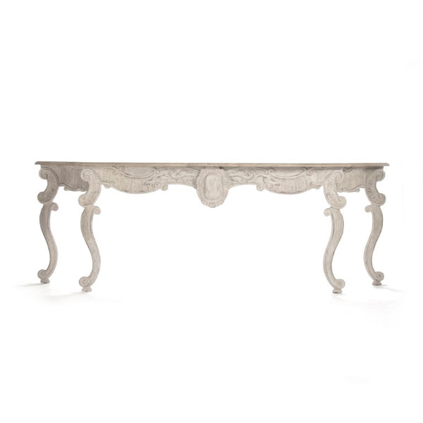 Zentique Abraham Expandable Birch & Elm Table — Modern, Durable Dining or Console Surface with Smooth Protective Finish LI-S13-26-92