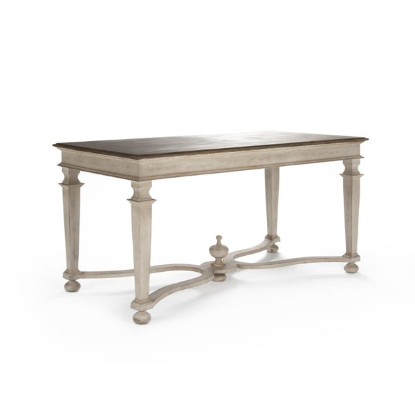 Zentique Tiffany Solid Birch Dining Table — 63"W Classic Rectangular Top, Smooth Finish & Sturdy Joinery LI-S13-26-94