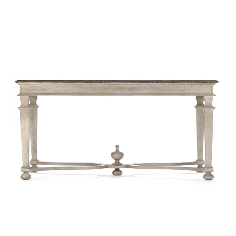 Zentique Tiffany Solid Birch Dining Table — 63"W Classic Rectangular Top, Smooth Finish & Sturdy Joinery LI-S13-26-94