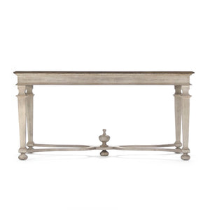Zentique Tiffany Solid Birch Dining Table — 63"W Classic Rectangular Top, Smooth Finish & Sturdy Joinery LI-S13-26-94