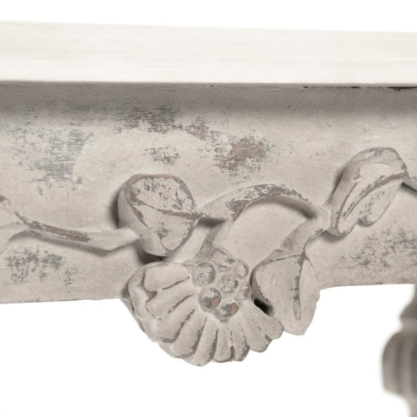 Zentique Moses Birch Console Table with Warm Hand-Applied Finish — Slim Profile, Durable Craftsmanship for Entryways LI-S13-30-18