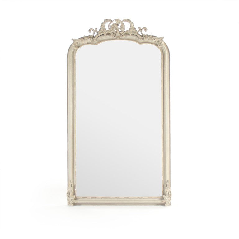 Zentique Bogart Tall Wood Framed Mirror W36xH65 — Sleek Pine & Rubberwood Accent, Ready-to-Hang Statement Piece LI-S15-17-91