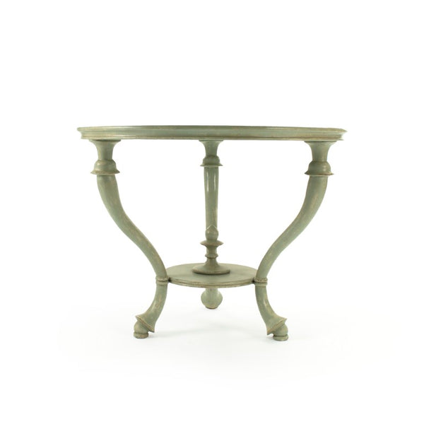 Zentique Quennel Solid Birch Table — Scandinavian Minimalist Dining & Workspace, Compact 35.5" Square Surface LI-S15-25-120B