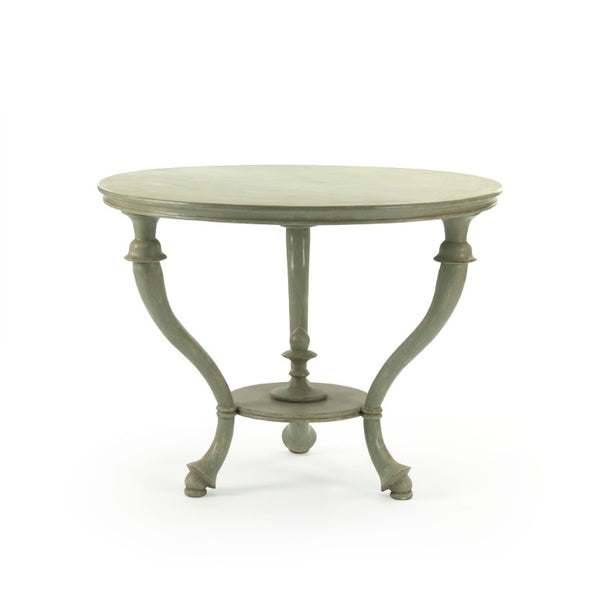 Zentique Quennel Solid Birch Table — Scandinavian Minimalist Dining & Workspace, Compact 35.5" Square Surface LI-S15-25-120B