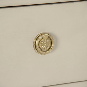 Anjelica Dresser Off-White, Gold Leaf LI-S17-24-65 Zentique