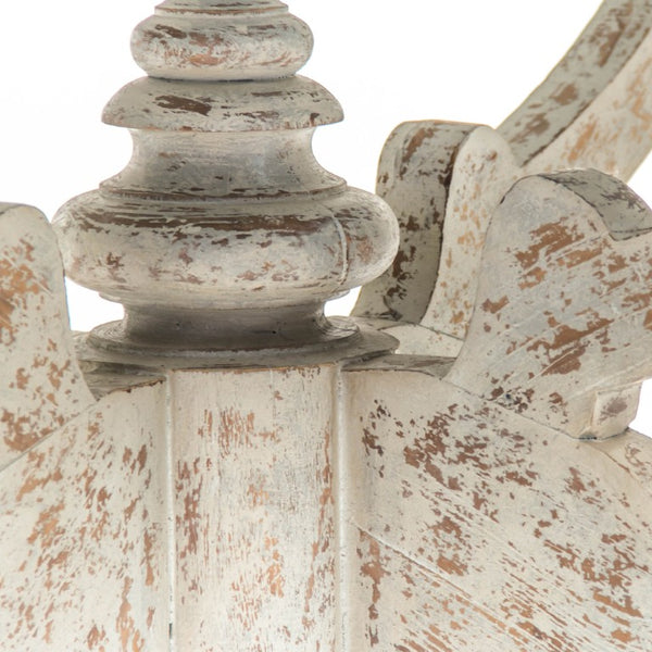 Zentique Provence Square Dining Table with Weathered Finish, Solid Frame, Seats 4–6, Rustic French Charm — Durable Elegance LI-S8-25-01