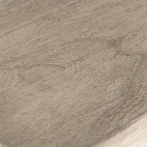 Bartek Console Weathered Top and Shelf, Dark Grey Legs LI-S8-26-08 Zentique