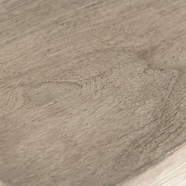 Bartek Console Weathered Top and Shelf, Dark Grey Legs LI-S8-26-08 Zentique