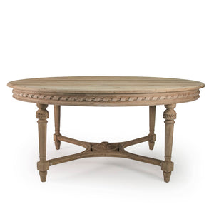 Houston Dining Table Dry Natural Elm LI-S9-25-15 Zentique