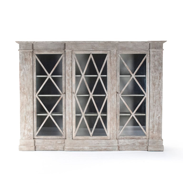 Zentique Tristao Cabinet | Solid Pine & Plywood Storage Cabinet with Natural Grain Finish, Minimalist Design 92x68x21 cm LI-SH10-12-75