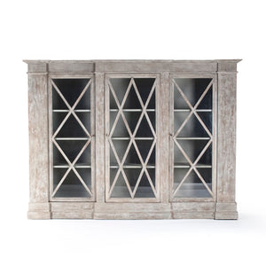 Zentique Tristao Cabinet | Solid Pine & Plywood Storage Cabinet with Natural Grain Finish, Minimalist Design 92x68x21 cm LI-SH10-12-75