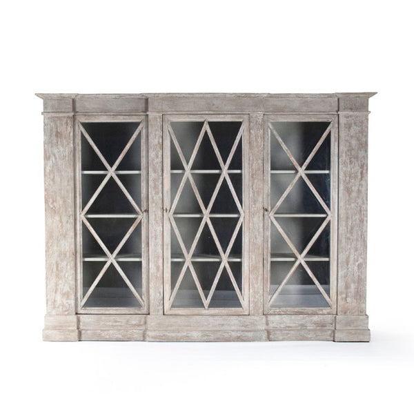 Zentique Tristao Cabinet | Solid Pine & Plywood Storage Cabinet with Natural Grain Finish, Minimalist Design 92x68x21 cm LI-SH10-12-75