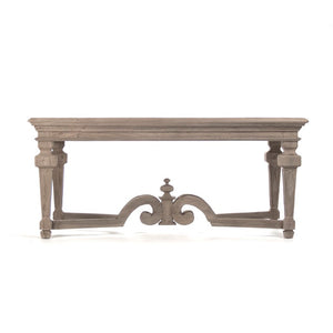 Zentique Grover Solid Wood Dining Table for 4-6 — Durable Classic Silhouette, Versatile Finish, Easy Care LI-SH10-26-44