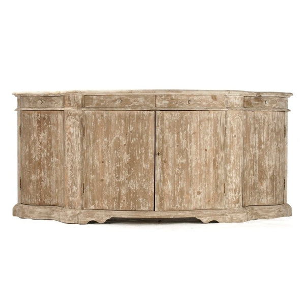 Zentique Marlon Solid Pine Chest with Poplar Accents — Spacious Drawers, Neutral Hand-Applied Finish, Durable Craftsmanship LI-SH10-26-50